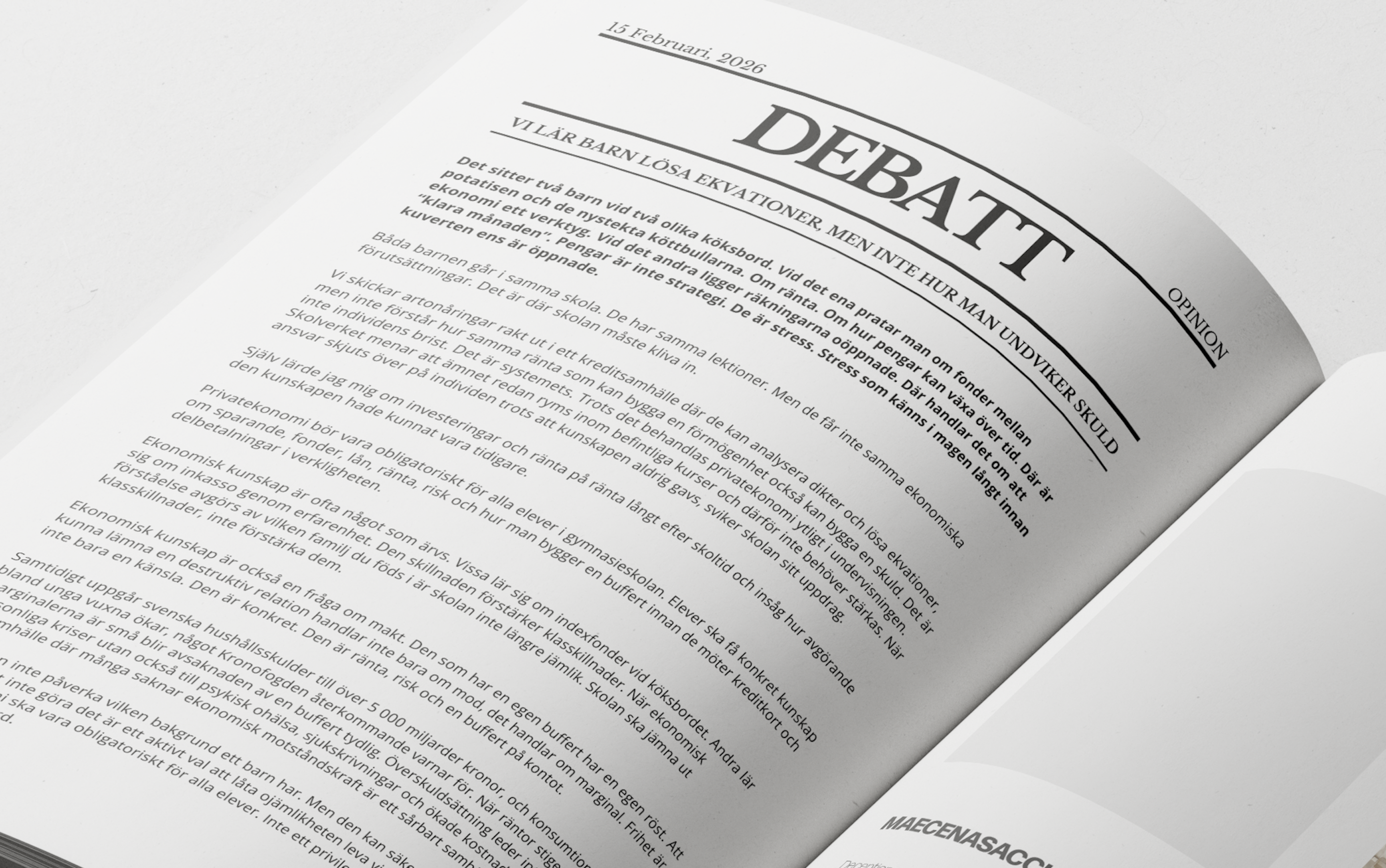 Debattartikel